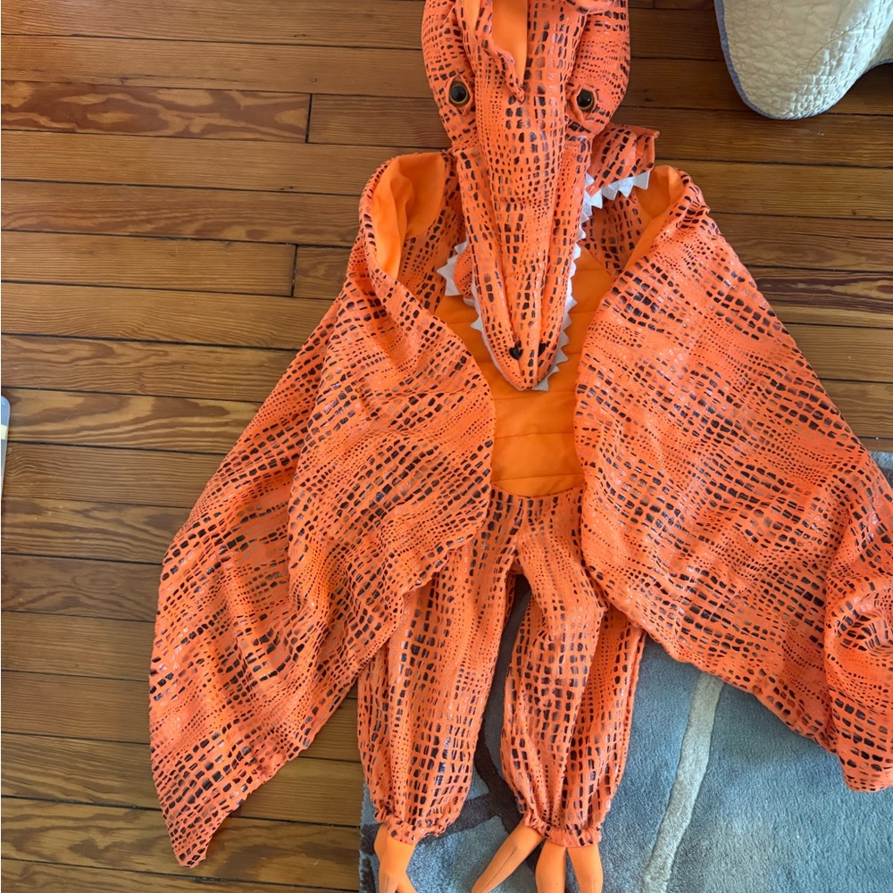 Pottery Barn Kids Orange Pterodactyl Costume